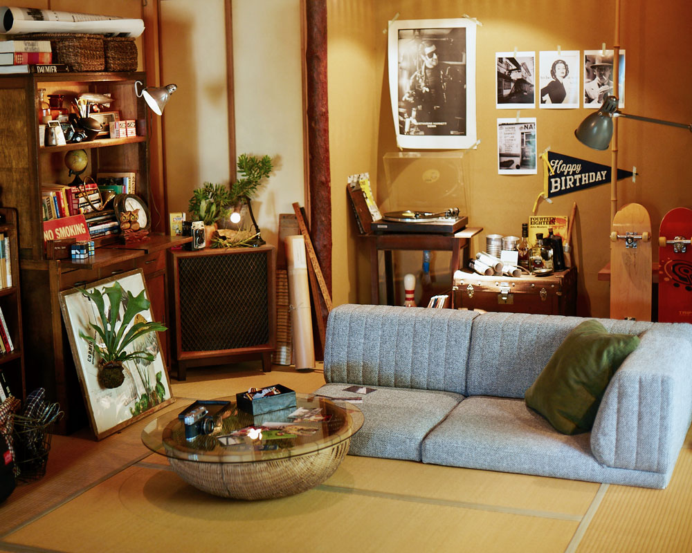 こたつや和室、畳にも合わせやすいローソファー「PICASSO SOFA」の商品
